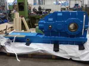 Hochpräzises Getriebe für industrielle Anwendungen individuell gefertigt bei KWE Klein & Wilhelm Engineering GmbH.