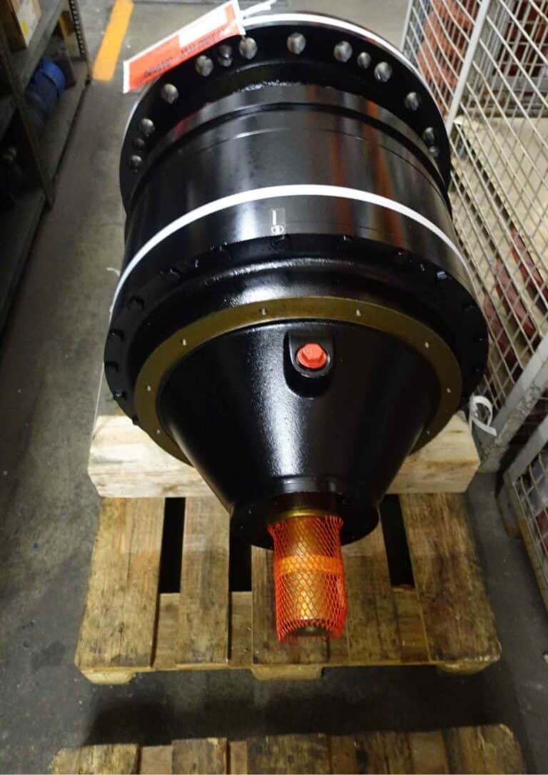 Hochwertiger Industriegetriebe, gefertigt von KWE Klein & Wilhelm Engineering GmbH, für zuverlässige Antriebslösungen.